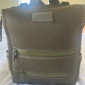 Dagne Dover Olive Green Diaper Bag Backpack